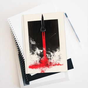 Red Rocket Trails Journal - Blank