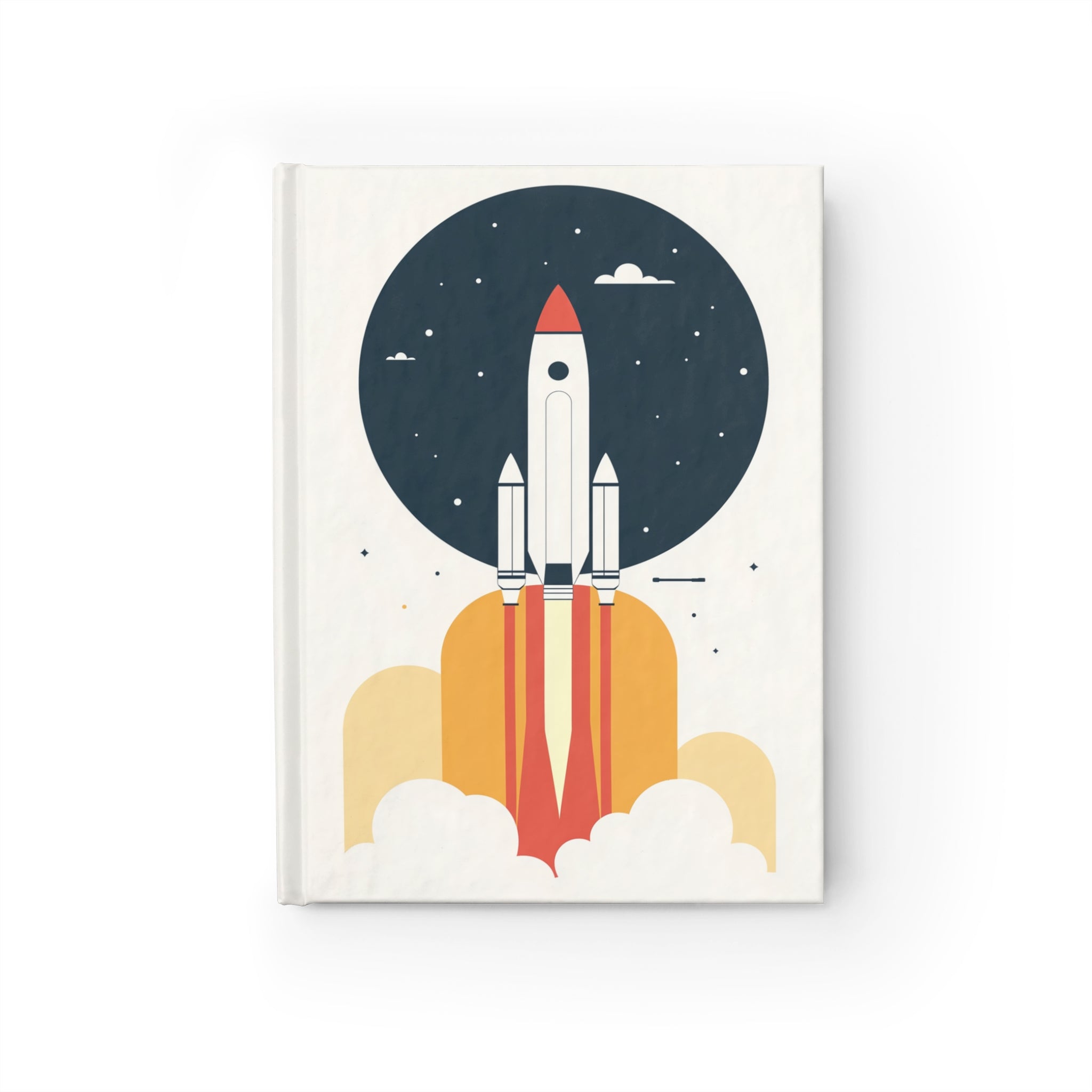 White Rocket Journal - Blank