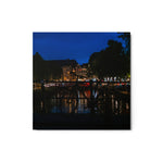Night Lights in the City - Metal Print
