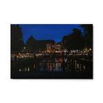 Night Lights in the City - Metal Print